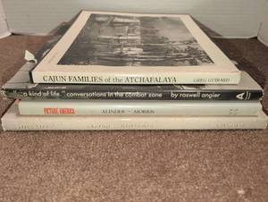 lot 3061 image: 5 Photography and Art Books Cajun Families, Kind of Life, Picture America, Still Life
