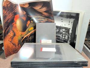 lot 3077 image: Light Impressions Black TrueCore boxes and photo prints