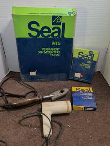 lot 3095 image: Seal MT5 Permanent Dry Mounting Tissue with Tools and Accessories