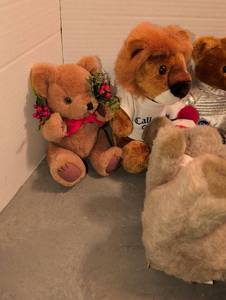 lot 3002 image: Plush Stuffed Bears lot