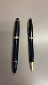 lot 992 image: Mont Blanc 146 fountain pen and pencil set circa 1950