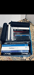 lot 1243 image: Software Bundle Lot - Adobe Photoshop, FileMaker Pro 13, Mac OS X Leopard, iWork with Cases