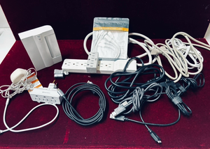 lot 1251 image: Power Cords, Adapters, Surge Protectors and more