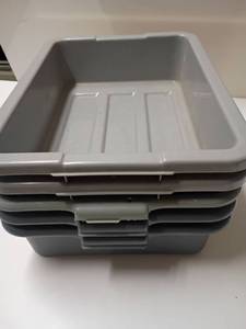 lot 1269 image: 5 Empty Tubs.  Approximately 5in deep