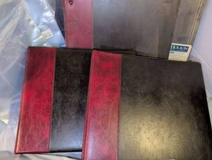 lot 3122 image: 5 Photo albums with extra photo sleeve inserts