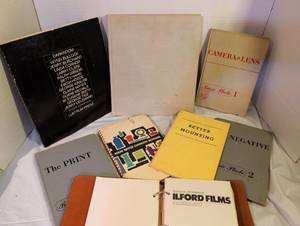 lot 3123 image: Vintage Dark room and photography books