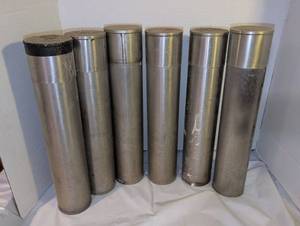 lot 3125 image: 6 qty 17 inch darkroom processing tanks