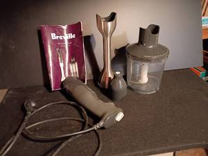lot 3312 image: Breville Control Grip Chopper and Processor