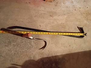lot 3335 image: Crowbar and a Hook