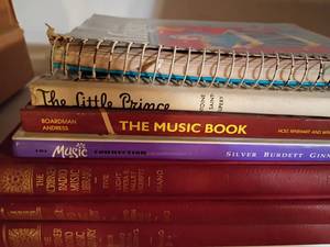 lot 3337 image: Music Books plus The Little Prince Book