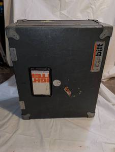 lot 3408 image: Large FiberBilt plastic case 19x23x10