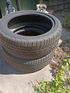 lot 5101 image: 2 BF Goodrich Tires.  25545ZR20. 101W
