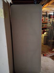 lot 3200 image: Lifetime 6ft. Portable Table.   Located in basement