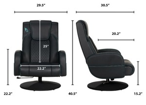 $179 DPS Centurion Pedestal Swivel Gaming Chair