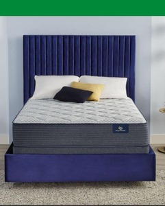 lot 300 image: Serta  Radford 12 Queen Firm Tight Top Mattress 12