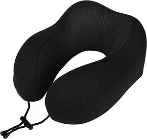 lot 315 image: Memory Foam Travel Pillow Neck Pillow U Shaped Pillow Comfortable & Breathable Cover Neck & Head Support Pillow Soft Full Neck Chin Support Neck Protection for Sleep Rest, Airplane, Car, Family Use