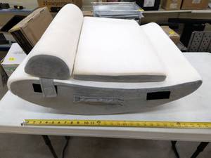 lot 319 image: Curved Pillow With Additional Support
