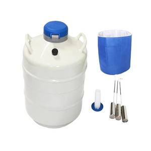 lot 152229 image: Retails for $359 20L Liquid Nitrogen Dewar Tank Aluminum Alloy Cryogenic Container