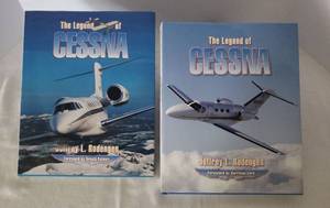 lot 43 image: Set of 2 The Legend of CESSNA Books by Jeffrey L. Rodengen 1998 1st Edition, and 2007 3rd Edition