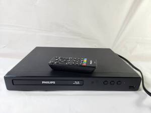 lot 170 image: Philips BDP1502F7 B Blu-ray Disc DVD Player with Remote Tested