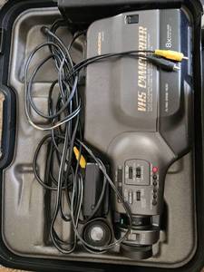 lot 172 image: Memorex SM-4200 VHS Camcorder 8x Zoom with Case and Cables Untested