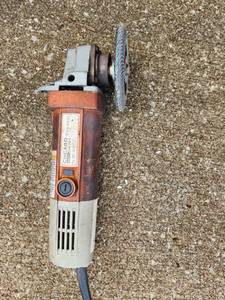 lot 212 image: Chicago Electric 4 Inch Angle Grinder Item 91222 Works