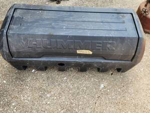 lot 224 image: Hummer Tool Storage Box with Towing Chain
