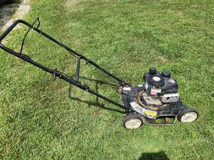 lot 226 image: Yard Machines 20 in. Push Lawn Mower with Powermore Engine