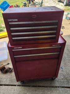 lot 236 image: Craftsman 2-Piece Tool Storage Chest Set TOOLSTATION