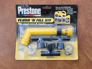 lot 244 image: Prestone Flush & Fill Kit