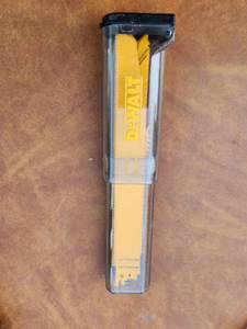lot 264 image: DeWALT Reciprocating Saw Blade Set 11 Pieces New
