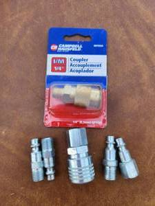 lot 282 image: Lot of Air Coupler Attatchments