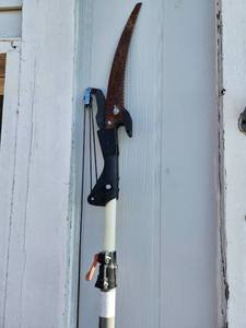lot 304 image: Pruning Saw with Extension Pole and Pulley System