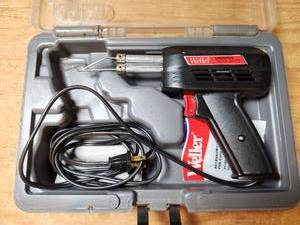 lot 450 image: Weller 8200PK Universal Solder Gun Kit 140100W 120V Works