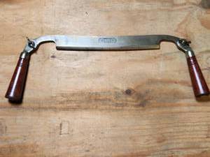 lot 469 image: Dunlap Tools Vintage Draw Knife with Folding Handles