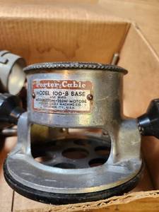 lot 530 image: Porter-Cable Model 100-B Base for OM-162N Motors