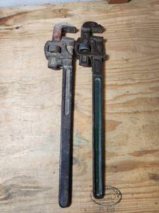 lot 534 image: Pair of Pipe Wrenches 24 inch