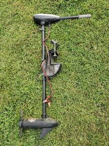 lot 699 image: Minn Kota Trolling Motor with Foot Pedal Control