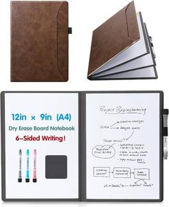 lot 4567 image: CoBak 6 Sides Portable White Board 12x9 inch (A4)