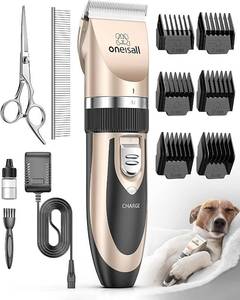 lot 4572 image: oneisall Low Noise Dog Clippers Grooming Kit for Dogs Cats Pets  Powers On 