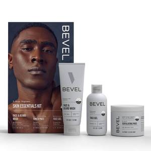 lot 4633 image: Bevel Skin Care Set, Includes Face Wash with Aloe Vera, Glycolic Acid