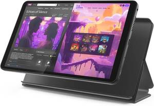 lot 635 image: Lenovo Tab One - Tablet, 8.7 HD, 4 GB RAM, 64 GB, Helio G85, Folio Case