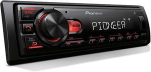 lot 4637 image: Pioneer MVH-S110BT 1-Din Digital Media Car Stereo with Bluetooth