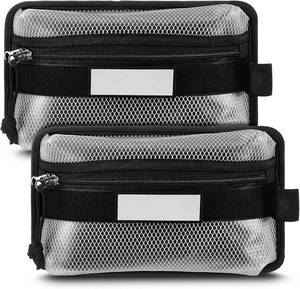 lot 4643 image: Aliceset 2 Pcs Tactical Pouches Admin & Molle Panel Organizer with Patches