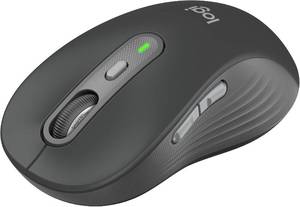 lot 4644 image: Logitech Signature Plus M750 L Wireless Mouse - Bluetooth, Graphite