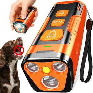 lot 4661 image: YUYQA Dog Bark Deterrent, 3X Ultrasonic Anti Bark, 6 Modes, 23 ft Range