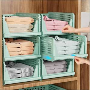 lot 4714 image: SNSLXH 5 Pack Closet Organizer Basket, Closet Organizers and Storage, Green