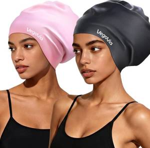 lot 4794 image: VegoVia Large Swim Cap for Braids and Dreadlocks Large
