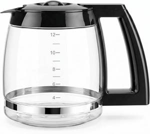 lot 4808 image: 12-Cup Glass Coffee Carafe Replacement for Cuisinart Coffeemaker