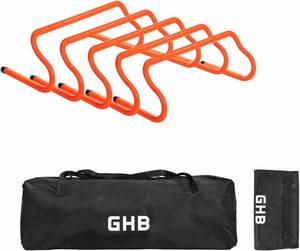 lot 4831 image: GHB Agility Hurdles 8 Speed Agility Training Hurdles
